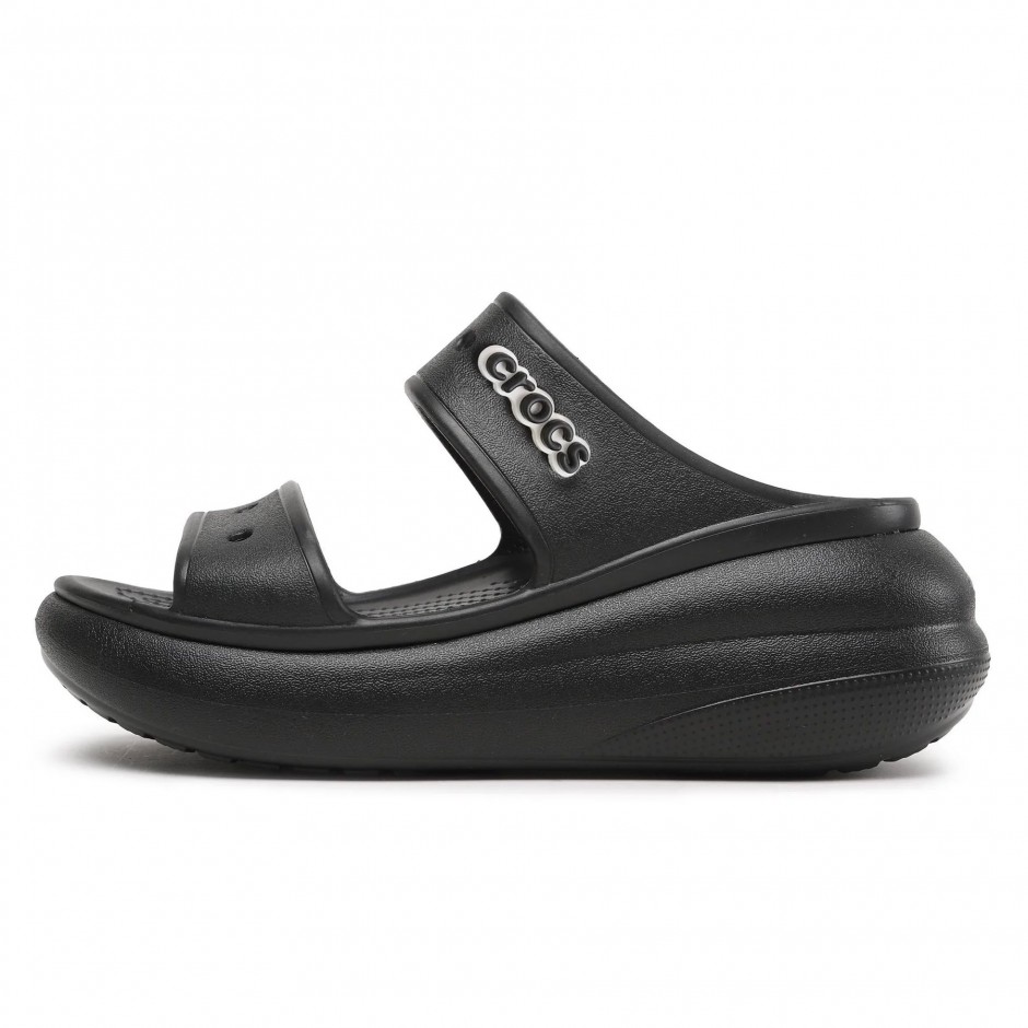 CROCS CRUSH SANDAL 207670-001 Black
