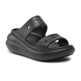 CROCS CRUSH SANDAL 207670-001 Black Image 2