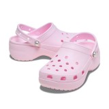 CROCS CLASSIC PLATFORM CLOG W 211231-6ZW Pink Image 0