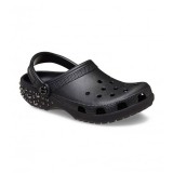 CROCS CLASSIC STUDDED CLOG 211596-001 Black Image 0