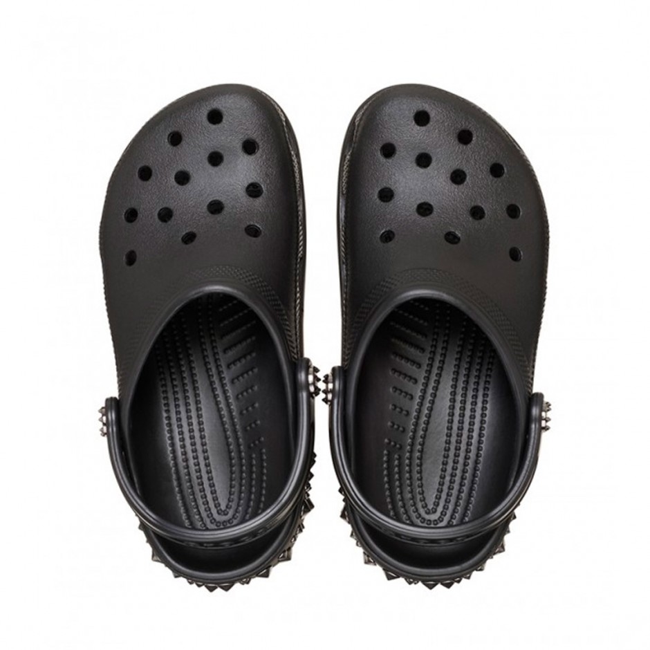 CROCS CLASSIC STUDDED CLOG 211596-001 Black