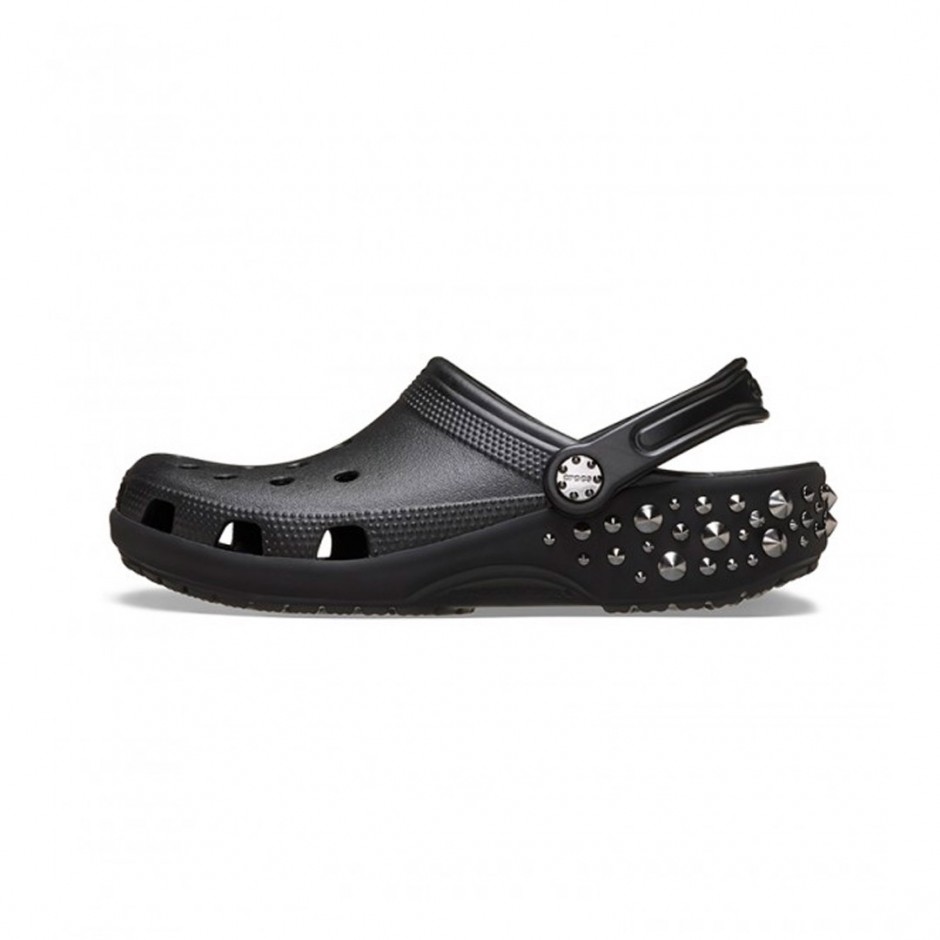 CROCS CLASSIC STUDDED CLOG 211596-001 Black