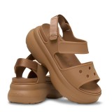 Γυναικεία Σανδάλια Καφέ - Crocs Soho Y-Strap Εικόνα 2