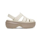 Γυναικεία Σανδάλια Εκρού - Crocs Stomp Fisherman Εικόνα 