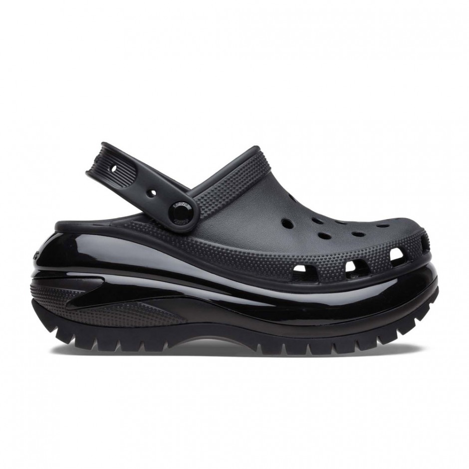 Γυναικεία Σανδάλια Μαύρα - Crocs Classic Mega Crush