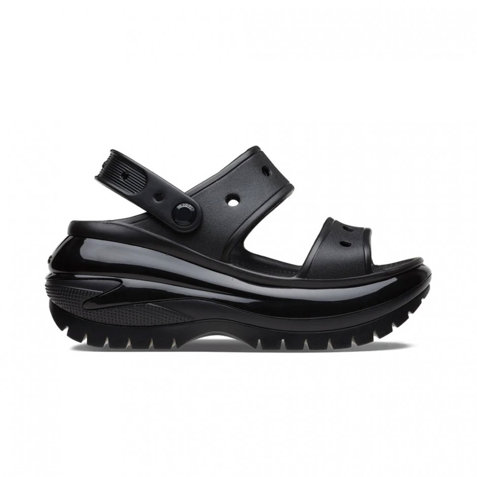 Γυναικεία Σανδάλια Μαύρα - Crocs Classic Mega Crush 