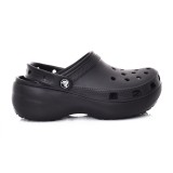 CROCS CLASSIC PLATFORM CLOG W 206750-001 Black Image 