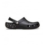CROCS CLASSIC STUDDED CLOG 211596-001 Black Image 