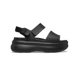 Γυναικεία Σανδάλια Μαύρα - Crocs Soho Y-Strap Εικόνα 