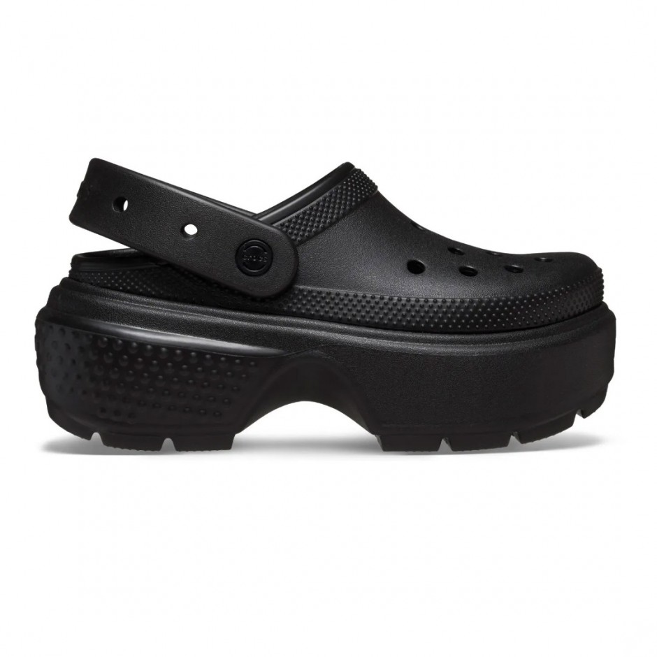CROCS STOMP CLOG 209347-001 Black