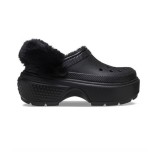 Γυναικεία Σανδάλια Μαύρα - Crocs Stomp Lined Εικόνα 