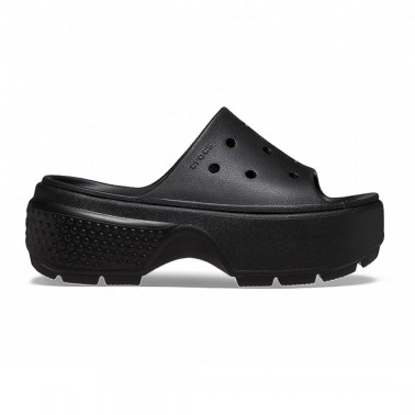 CROCS STOMP SLIDE 209346-001 Black