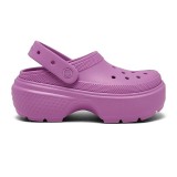 Γυναικεία Σανδάλια Μωβ - Crocs Stomp Clog Εικόνα 