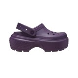 CROCS STOMP CLOG 209347-5AS Purple Image 