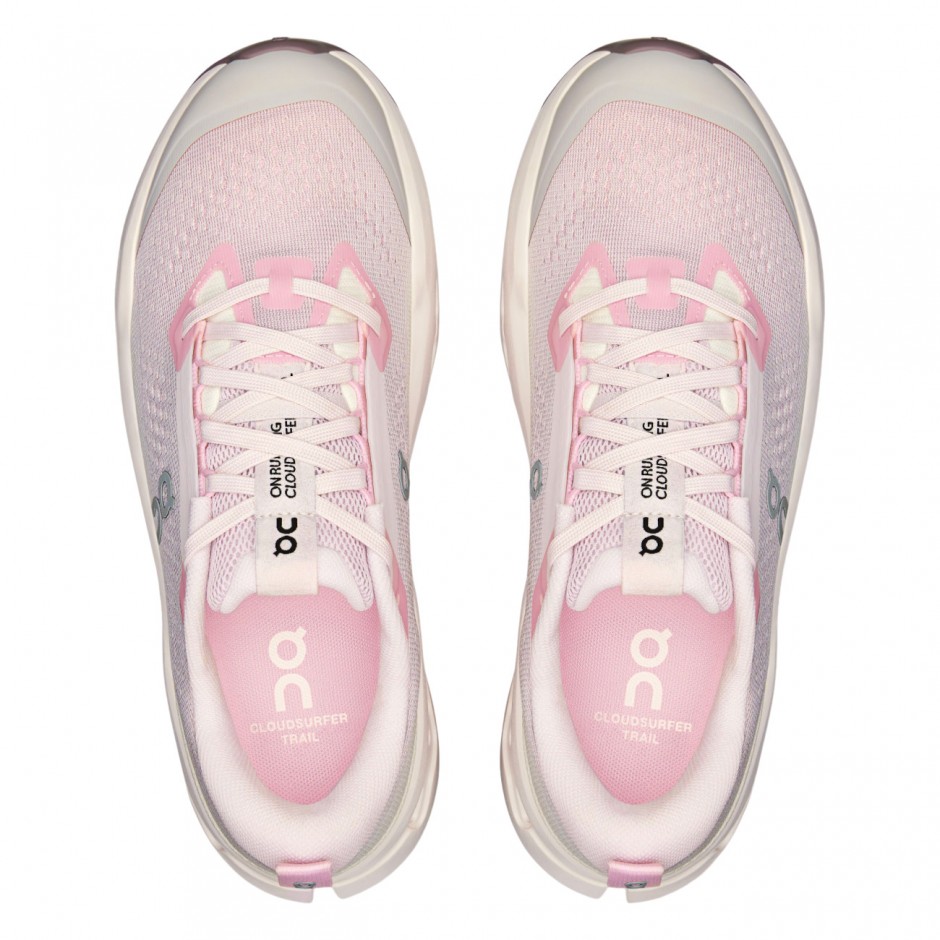 Γυναικεία Παπούτσια Trail Ροζ - On Cloudsurfer Trail 2