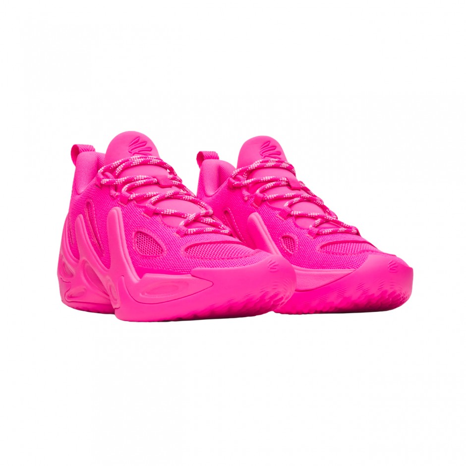 Εφηβικά Παπούτσια Μπάσκετ Φούξια - Under Armour Curry 13
