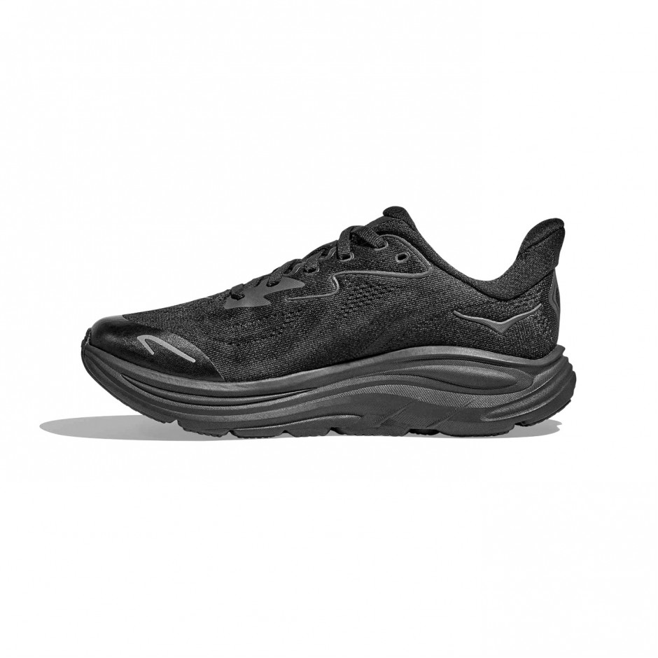 Kids' Running Shoes Black - HOKA ONE ONE Clifton 10