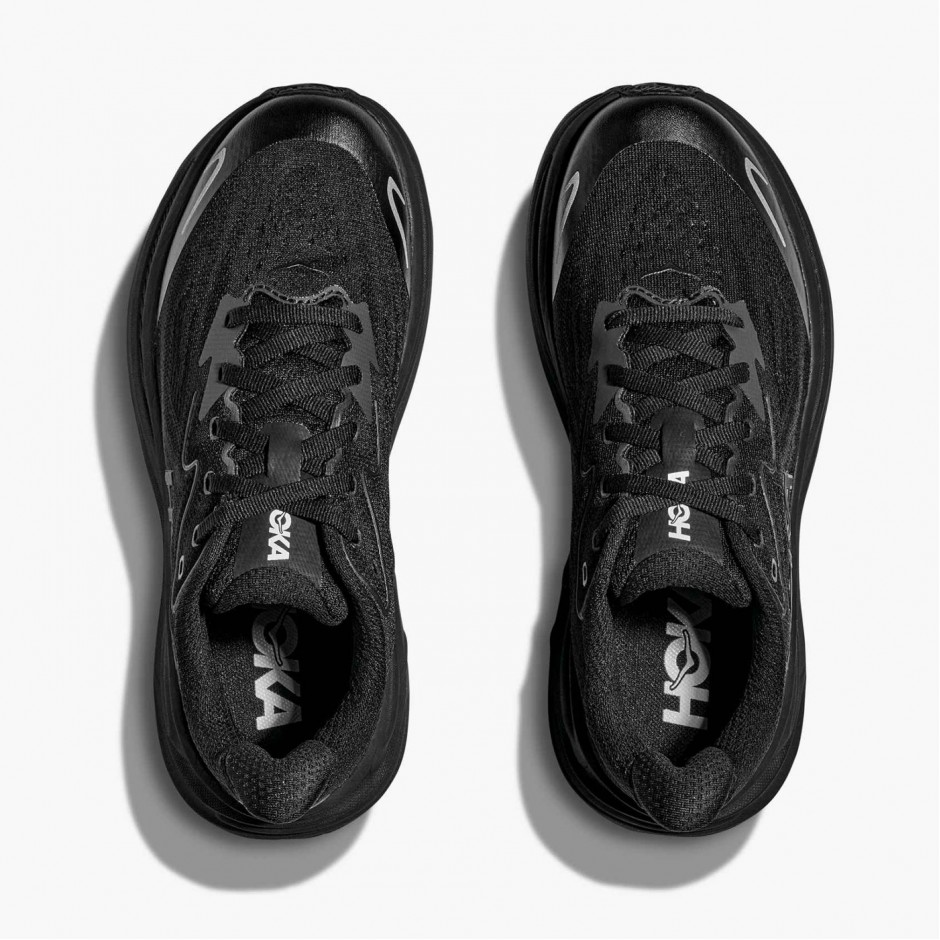 Kids' Running Shoes Black - HOKA ONE ONE Clifton 10