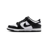 Εφηβικά Sneakers Λευκά-Μαύρα - Nike Dunk Low Εικόνα 0
