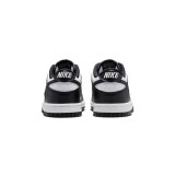 Εφηβικά Sneakers Λευκά-Μαύρα - Nike Dunk Low Εικόνα 2