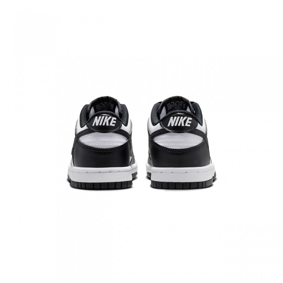 Εφηβικά Sneakers Λευκά-Μαύρα - Nike Dunk Low