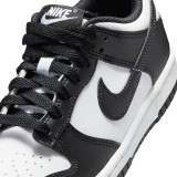 Εφηβικά Sneakers Λευκά-Μαύρα - Nike Dunk Low Εικόνα 3