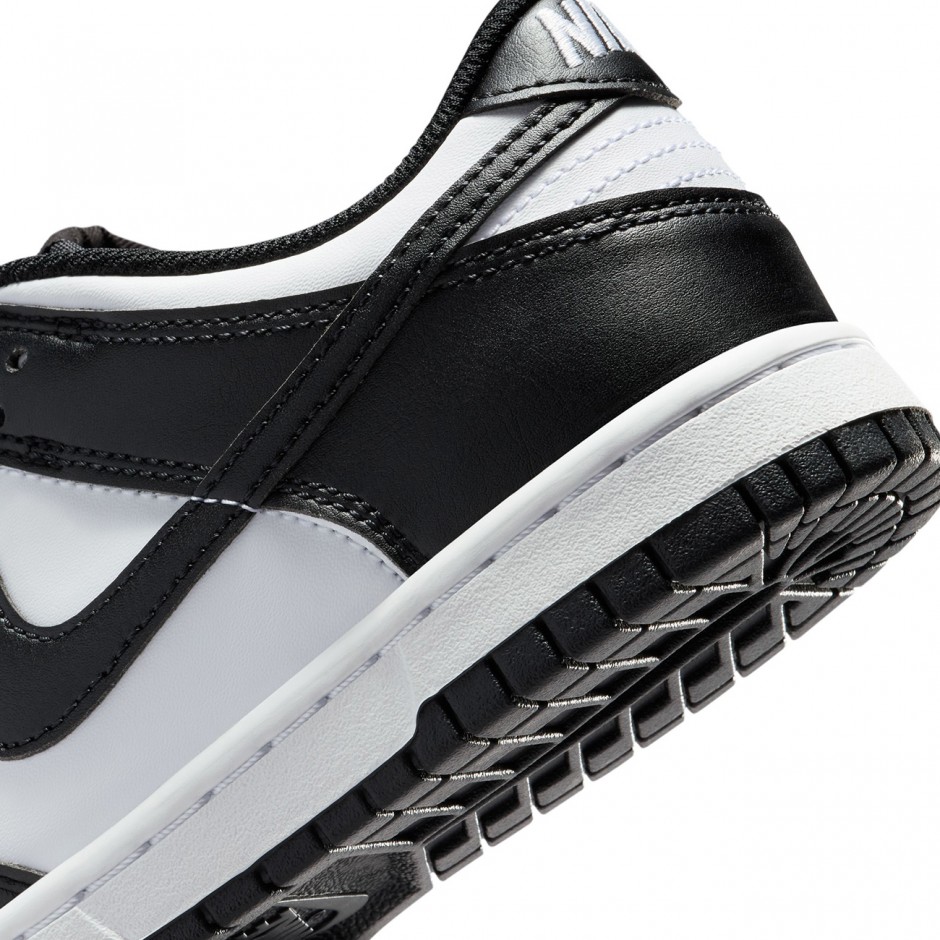 Εφηβικά Sneakers Λευκά-Μαύρα - Nike Dunk Low