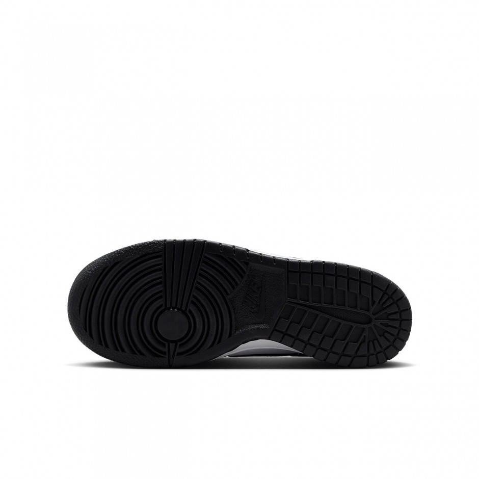 Εφηβικά Sneakers Λευκά-Μαύρα - Nike Dunk Low
