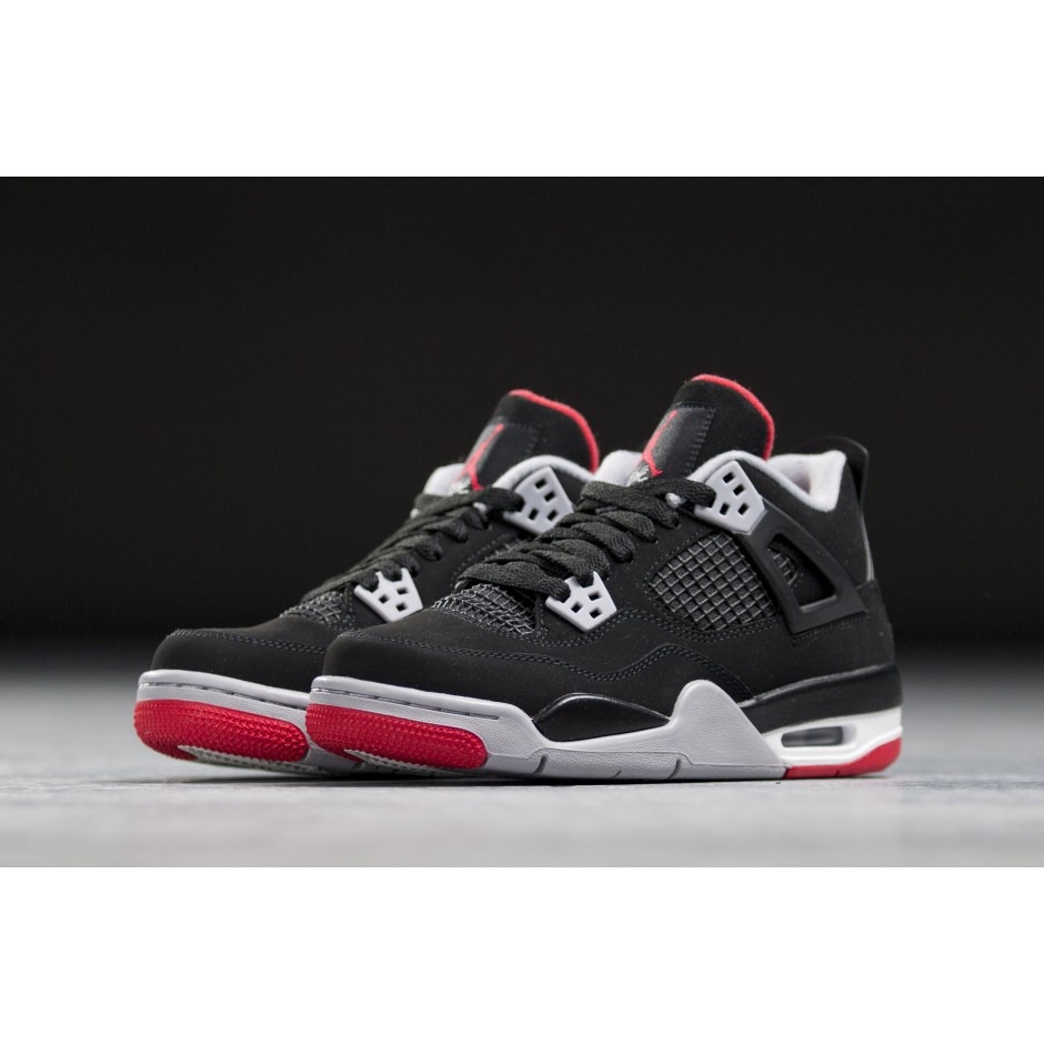 JORDAN AIR 4 "BRED" RETRO (GS) 