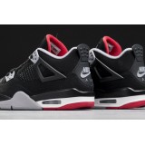 JORDAN AIR 4 "BRED" RETRO (GS)  Εικόνα 3