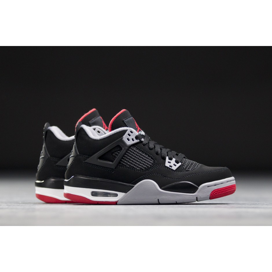 JORDAN AIR 4 "BRED" RETRO (GS) 