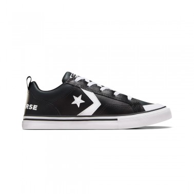 Εφηβικά Sneakers Μαύρα - Converse Pro Blaze Leather