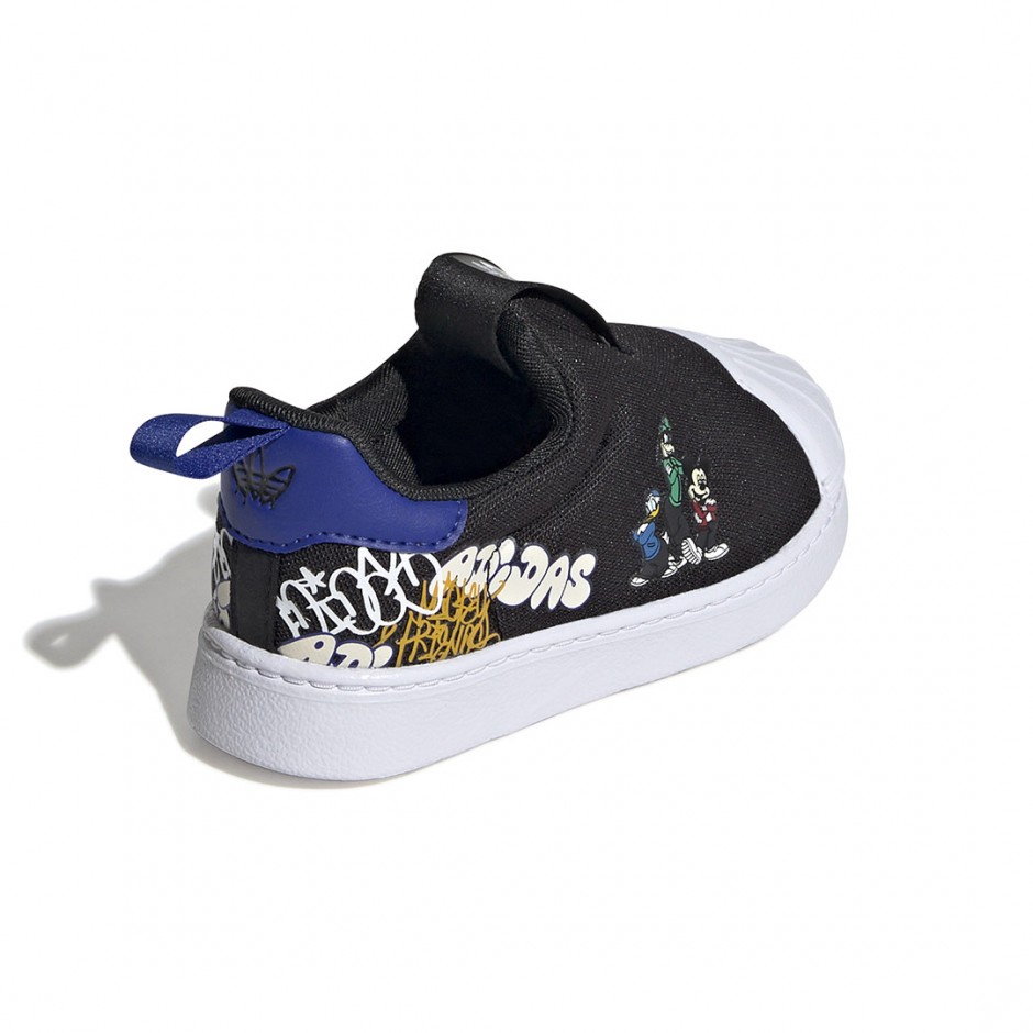 Βρεφικά Sneakers Μαύρα - adidas Originals x Disney Mickey Superstar 360