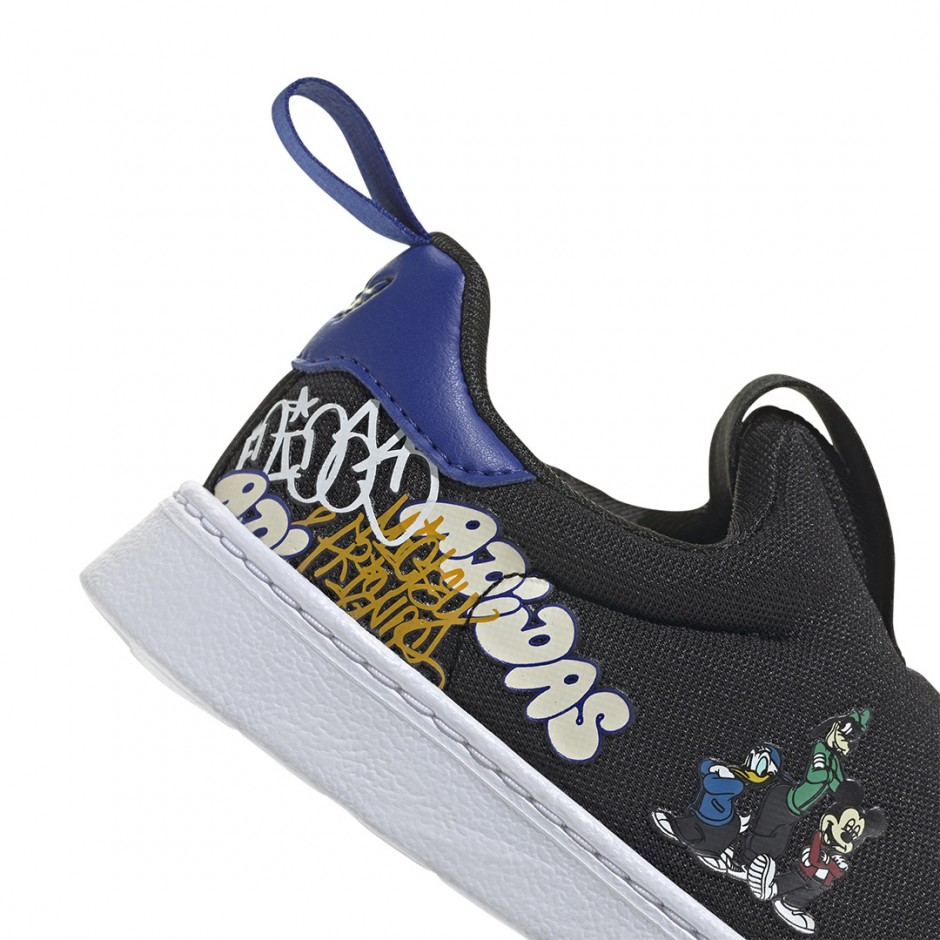 Βρεφικά Sneakers Μαύρα - adidas Originals x Disney Mickey Superstar 360