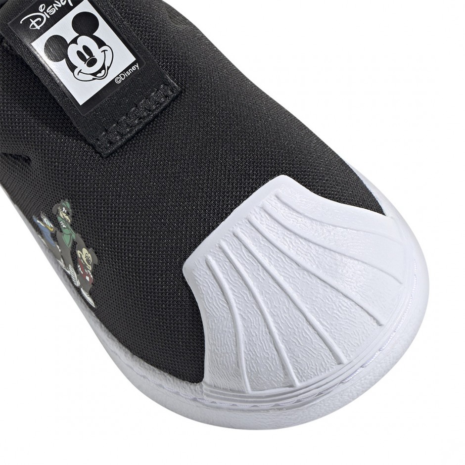 Βρεφικά Sneakers Μαύρα - adidas Originals x Disney Mickey Superstar 360