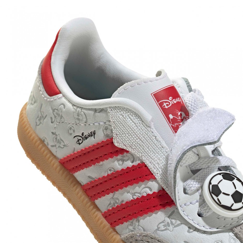 Βρεφικά Sneakers Λευκά - adidas Originals Disney Samba OG Comfort Closure