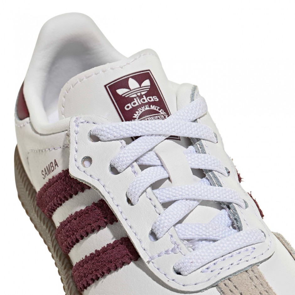 Βρεφικά Sneakers Λευκά - adidas Originals Samba OG Comfort Closure