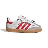 Βρεφικά Sneakers Λευκά - adidas Originals Disney Samba OG Comfort Closure Εικόνα 