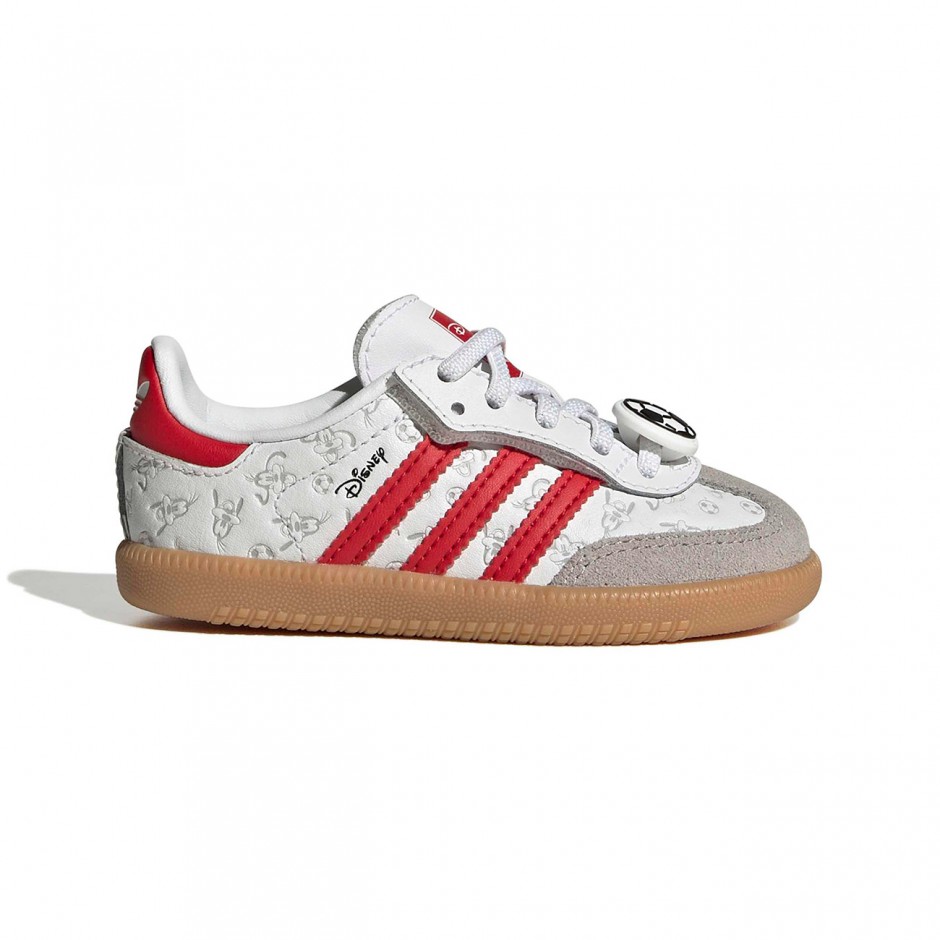 Βρεφικά Sneakers Λευκά - adidas Originals Disney Samba OG Comfort Closure