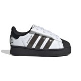 Βρεφικά Sneakers Λευκά - adidas Originals Superstar Led Lights Comfort Closure Εικόνα 