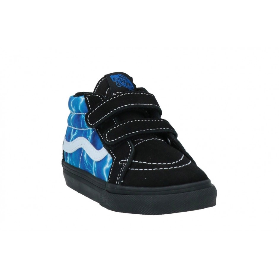 Βρεφικά Παπούτσια VANS TD SK8-MID REISSUE V GLOW LIGHTNING Μπλε VN0A5DXDY61-Y61 