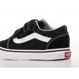 VANS TD OLD SKOOL V VN000D3YBLK-BLK Black Image 2