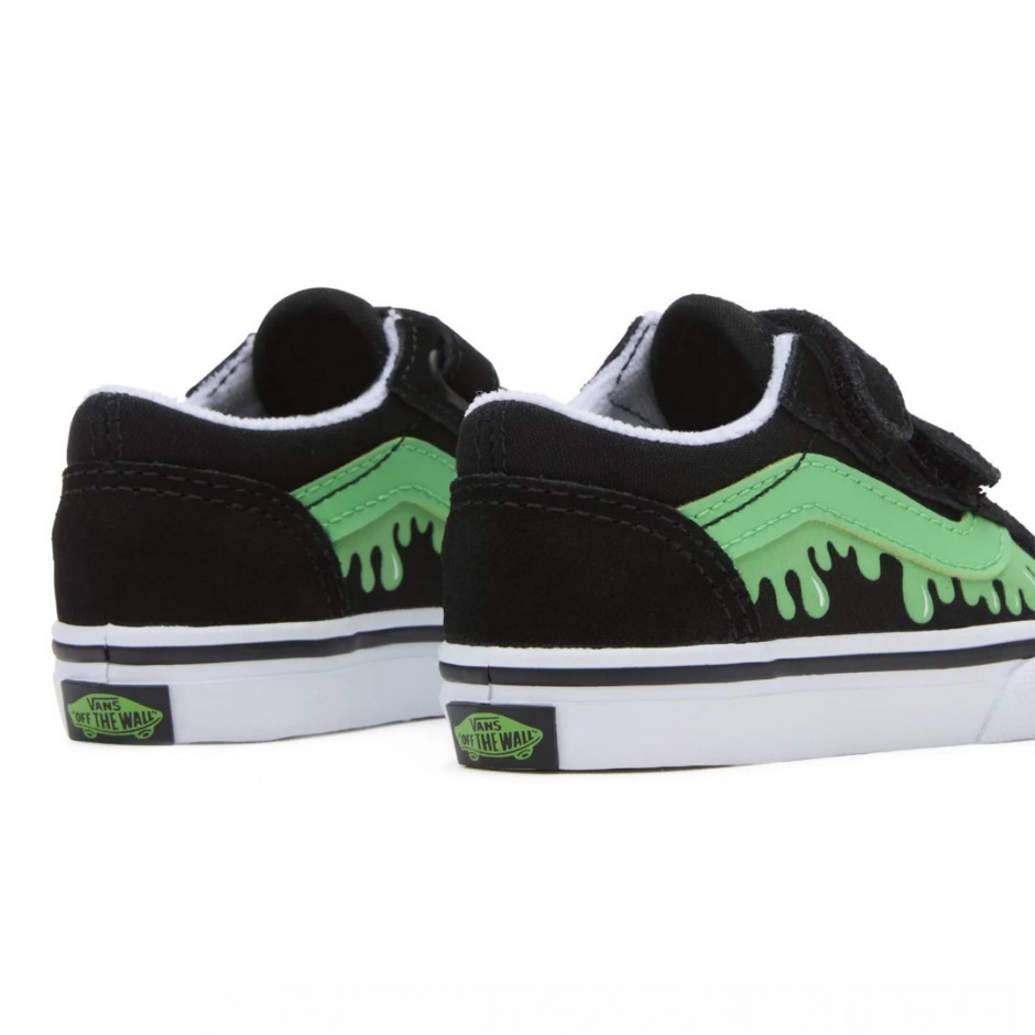 Vans Toddler Old Skool Μαύρο - Βρεφικά Sneakers