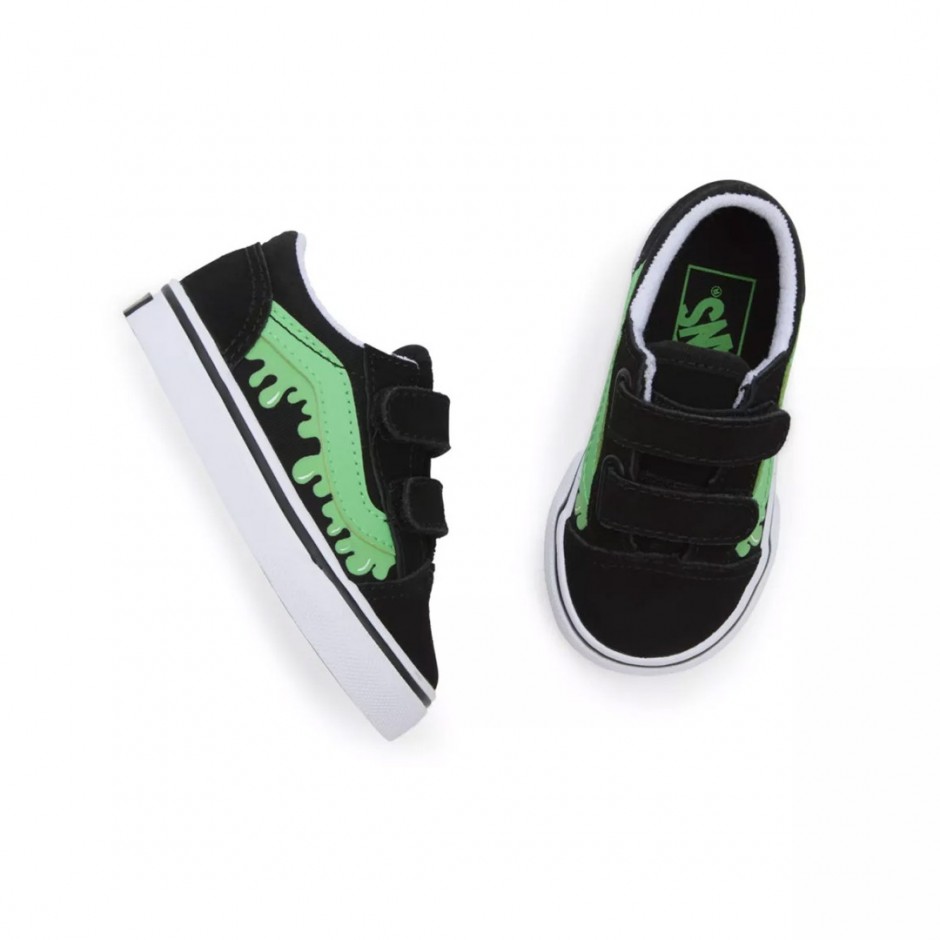 Vans Toddler Old Skool Μαύρο - Βρεφικά Sneakers