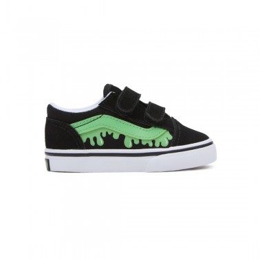 Vans Toddler Old Skool Μαύρο - Βρεφικά Sneakers
