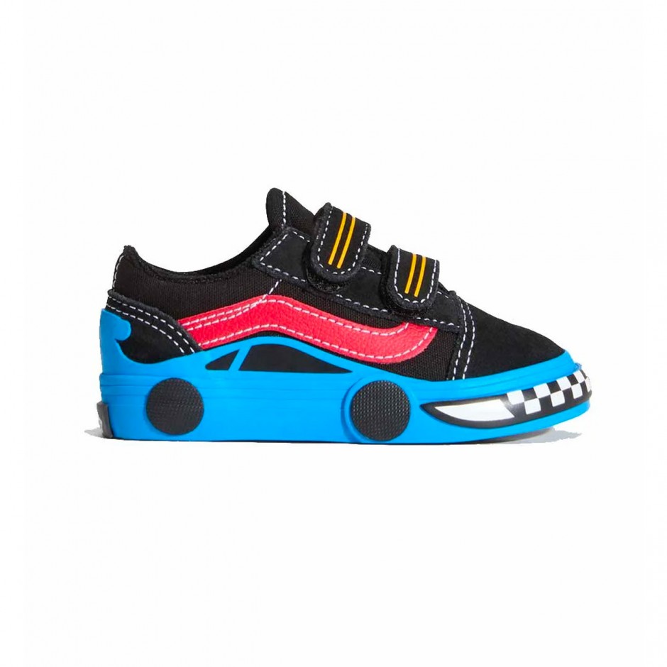 Baby Sneakers Black - Vans Old Skool V Car