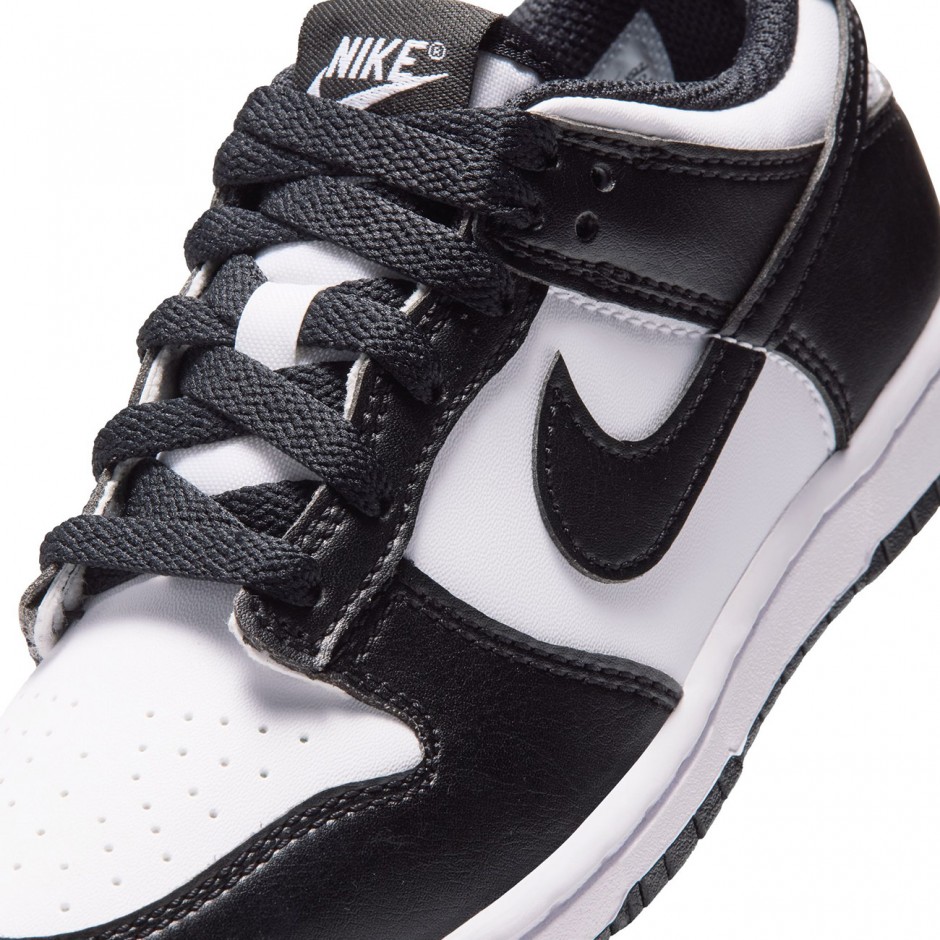 Kids' Sneakers White-Black - Nike Dunk Low