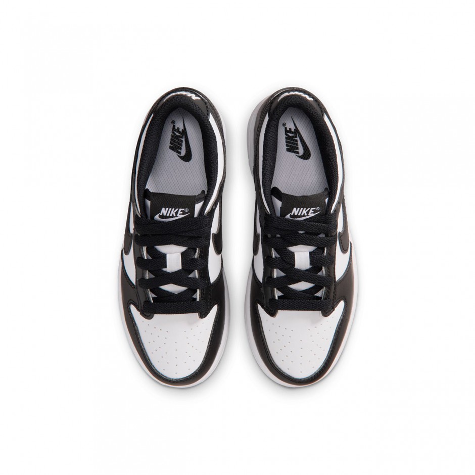 Kids' Sneakers White-Black - Nike Dunk Low