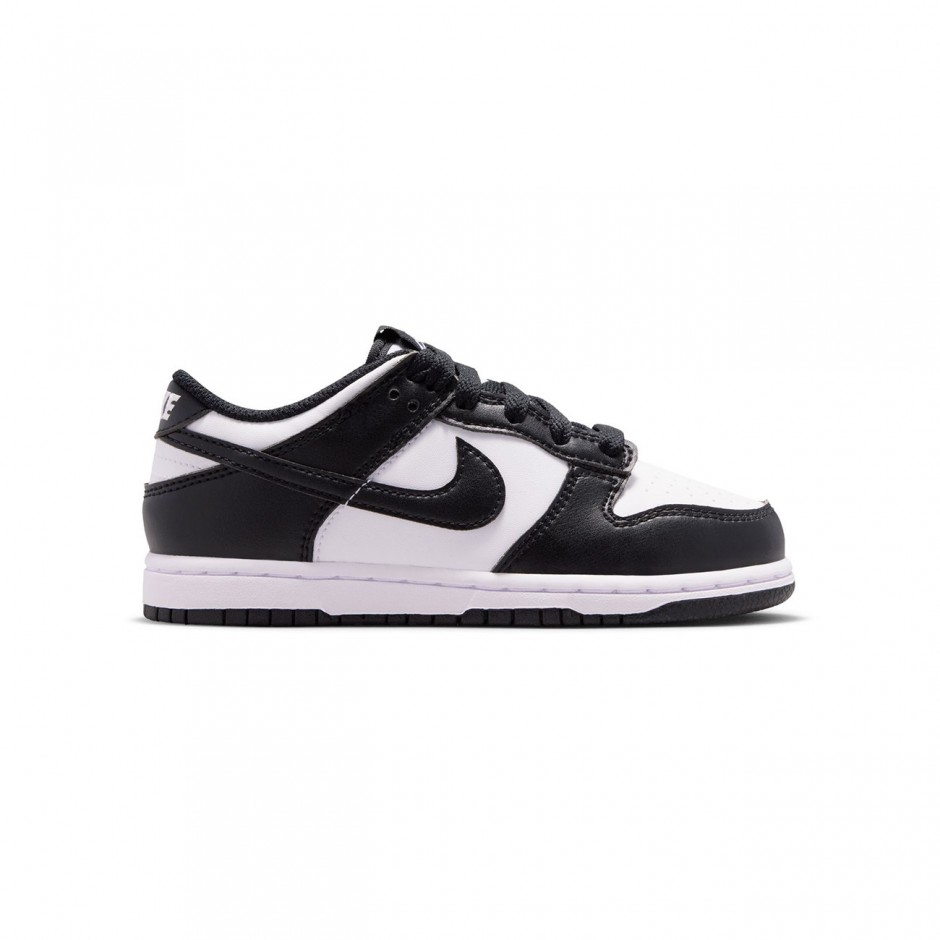 Kids' Sneakers White-Black - Nike Dunk Low