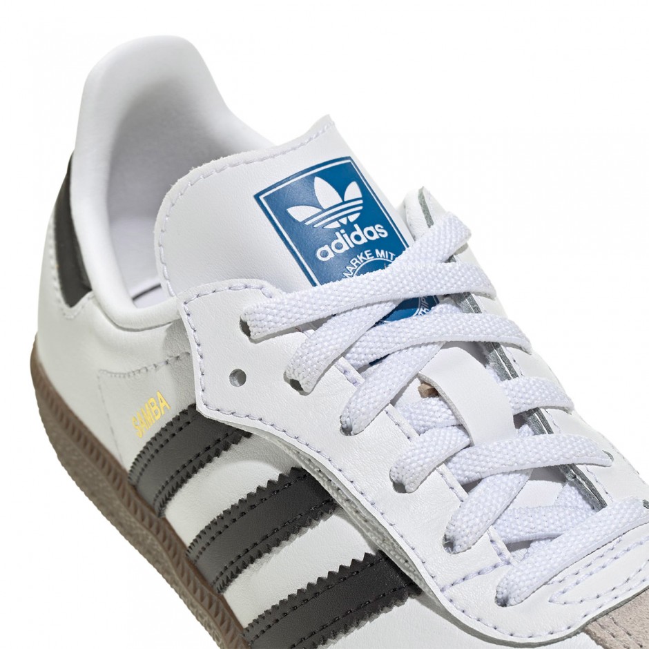 Παιδικά Sneakers Λευκά - adidas Originals Samba OG Comfort Closure